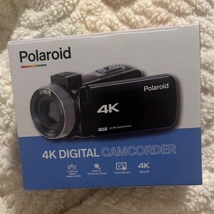 Polaroid Black 4K Digital Camcorder